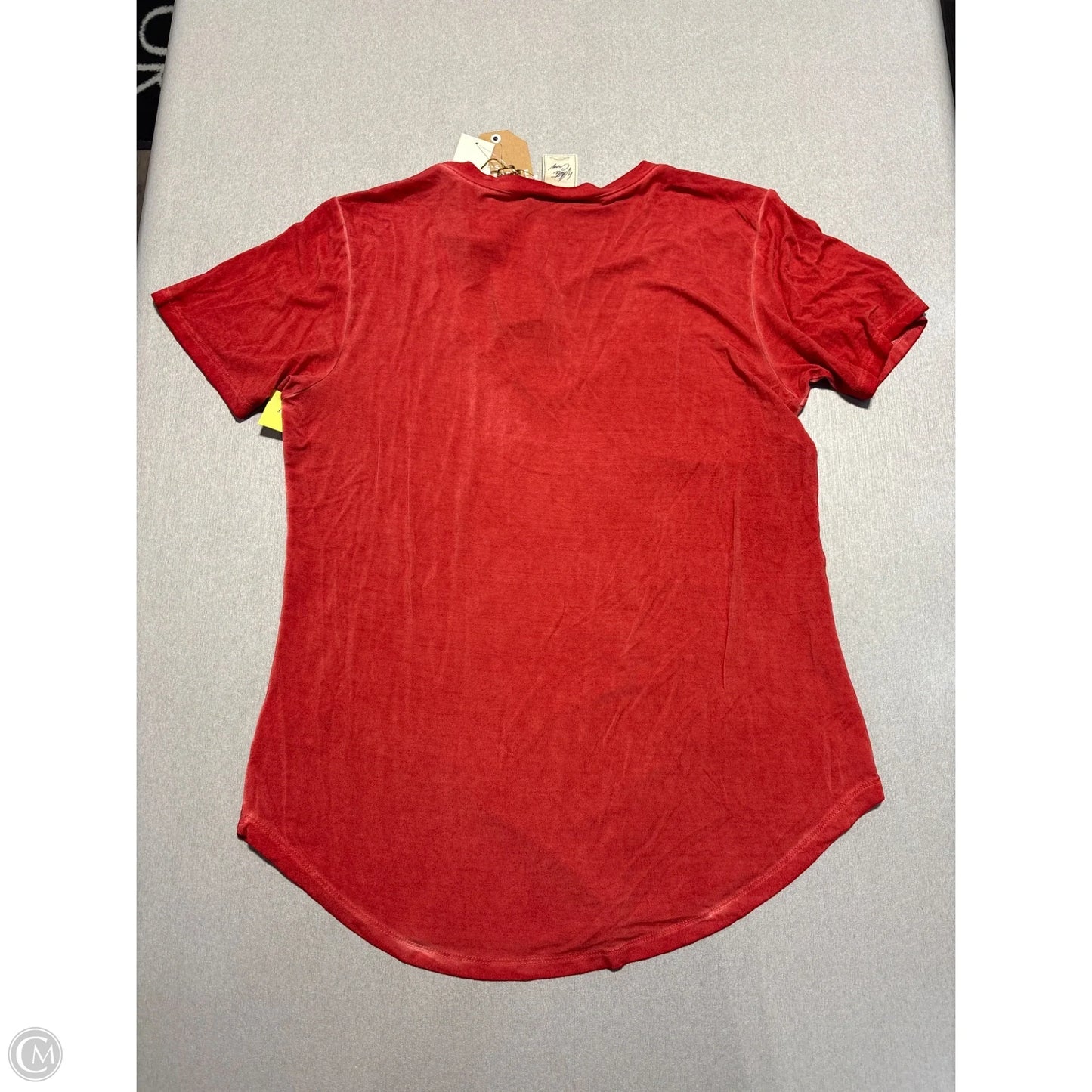 Top Short Sleeve By White Crow In Red, Size: S