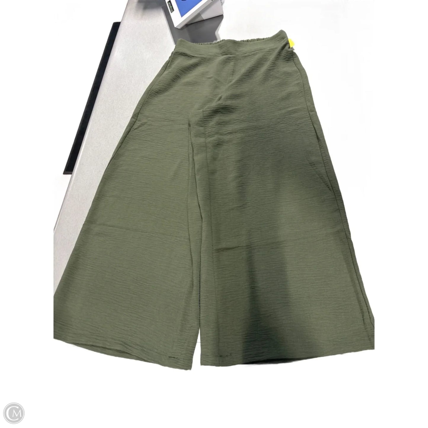 Pants Linen By Adrianna Papell In Green, Size: Xs