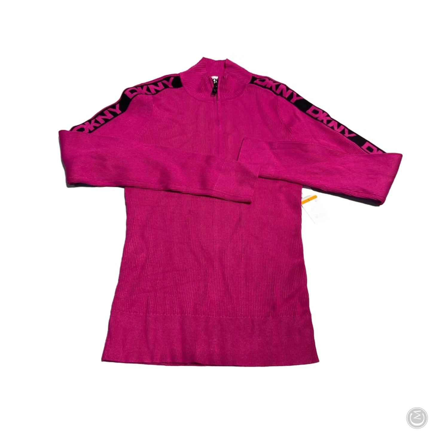 Top Long Sleeve By Dkny In Pink, Size: S