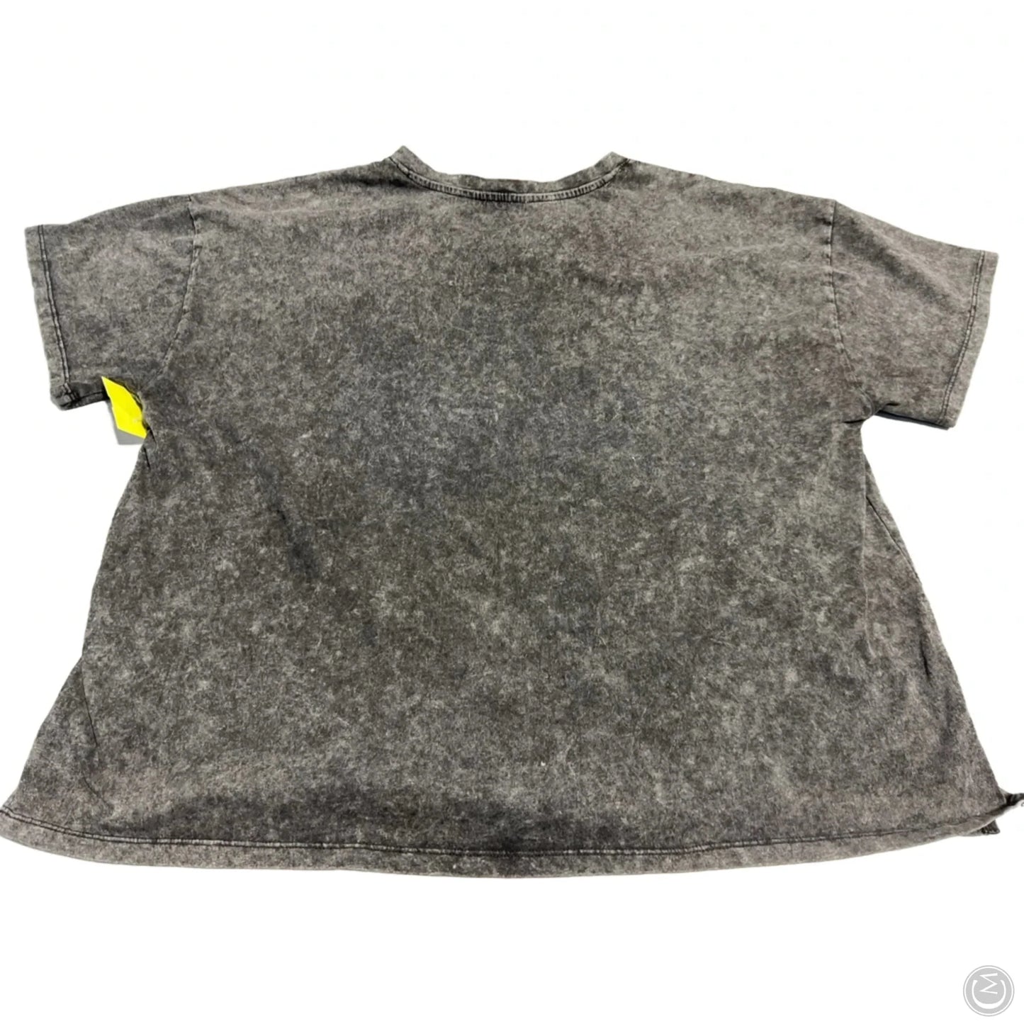 Top Short Sleeve By Maurices In Grey, Size: Xxl