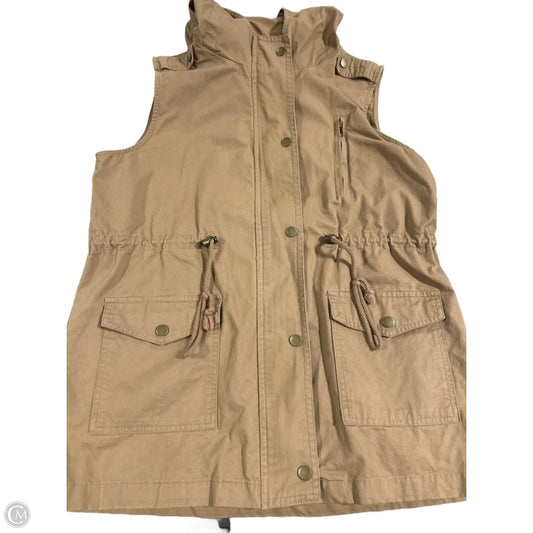 Vest Other By Zenana In Brown, Size: M