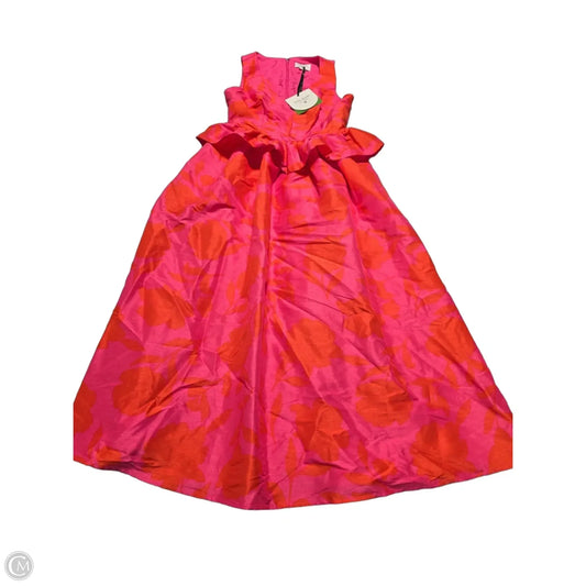 Dress Designer By Kate Spade In Orange & Pink, Size: Xxs