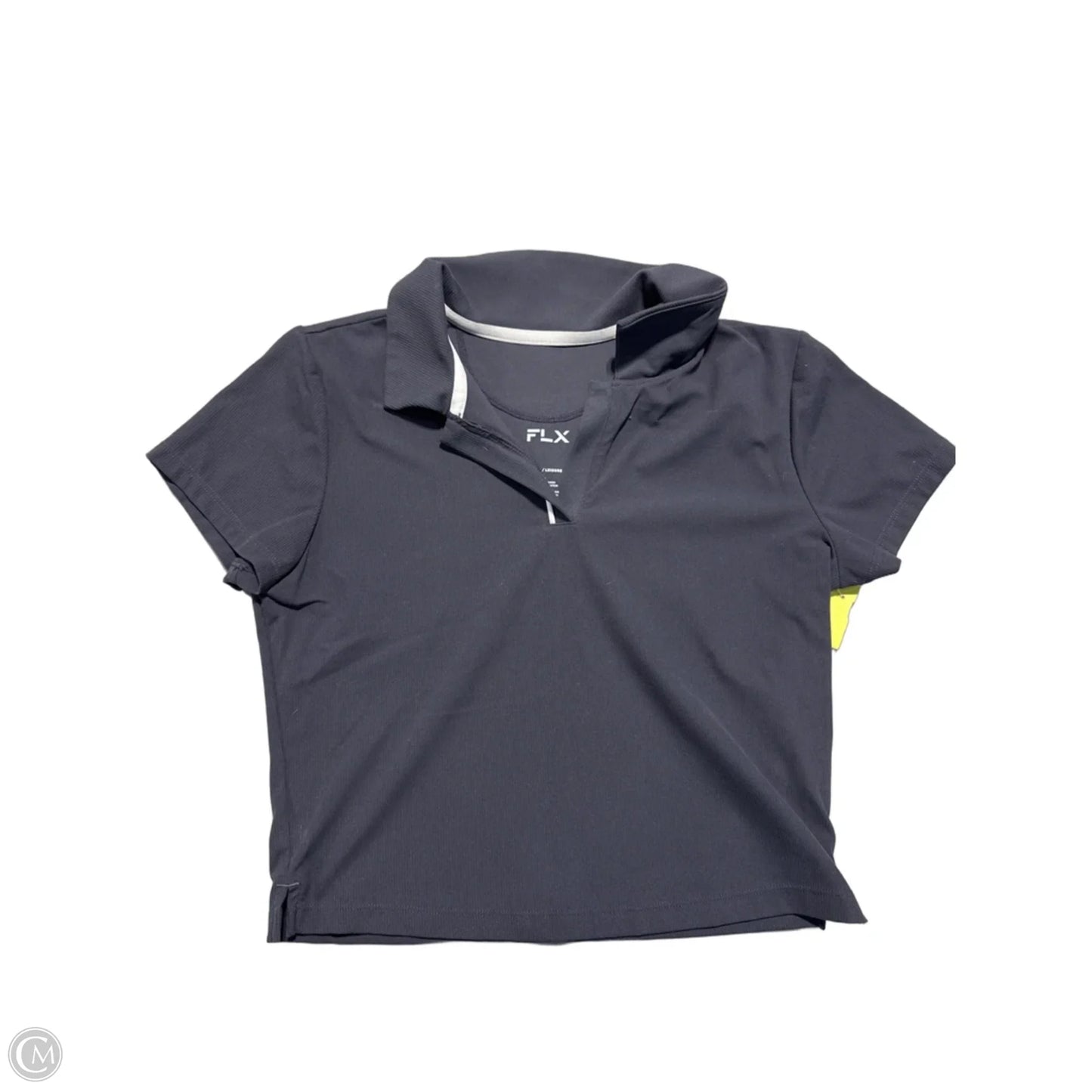 Athletic Top Short Sleeve By Flx In Navy, Size: S
