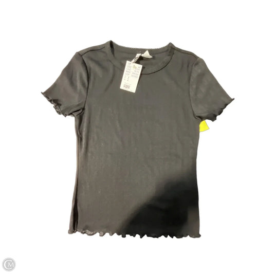 Top Short Sleeve By Divided In Black, Size: M