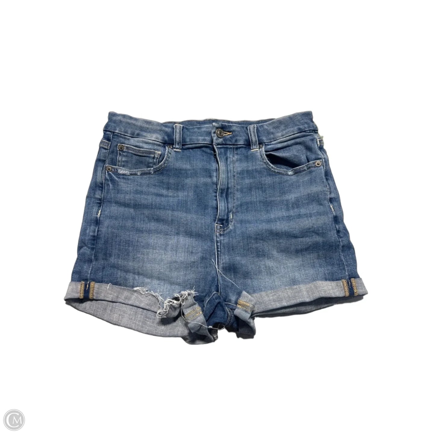 Shorts By American Eagle In Blue Denim, Size: 10