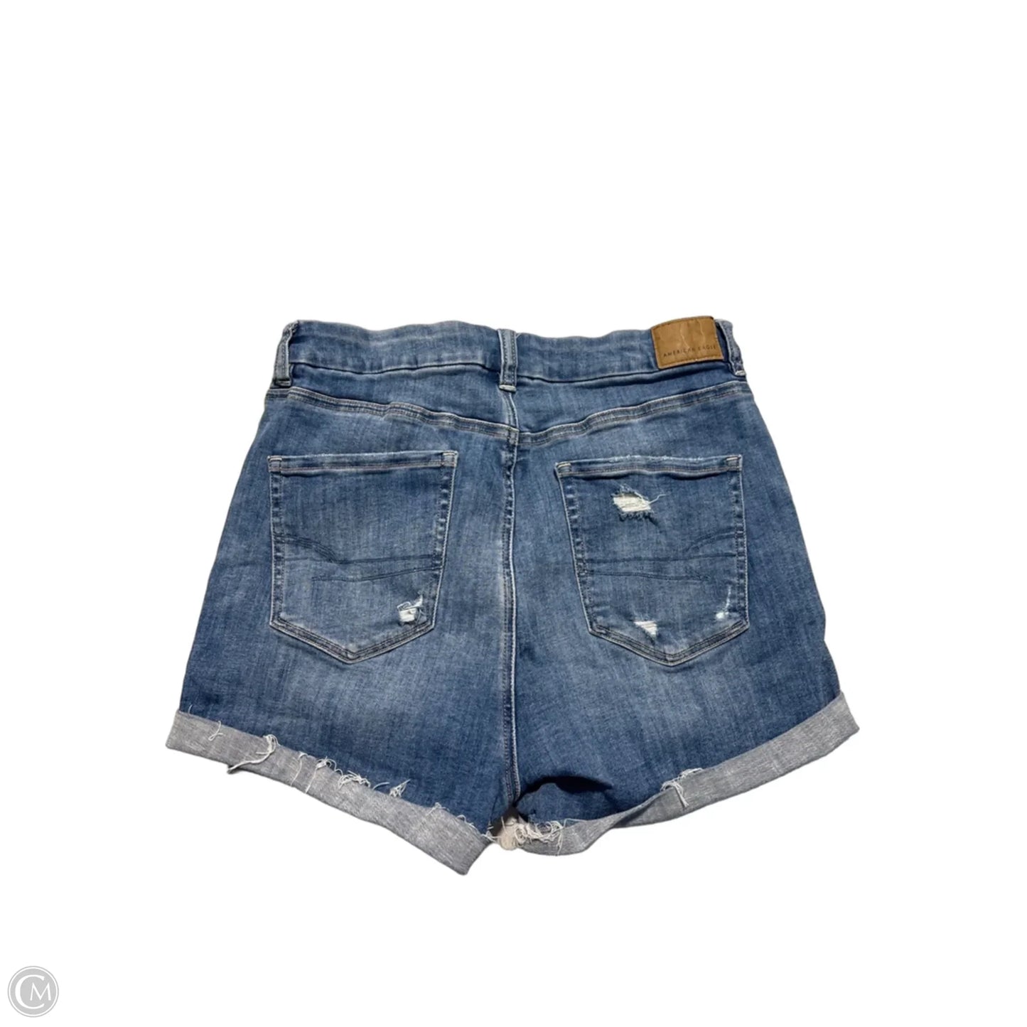 Shorts By American Eagle In Blue Denim, Size: 10