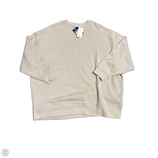 Top Long Sleeve Basic By Cmc In Cream, Size: M