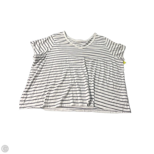 Top Short Sleeve By Old Navy In Striped Pattern, Size: 2x