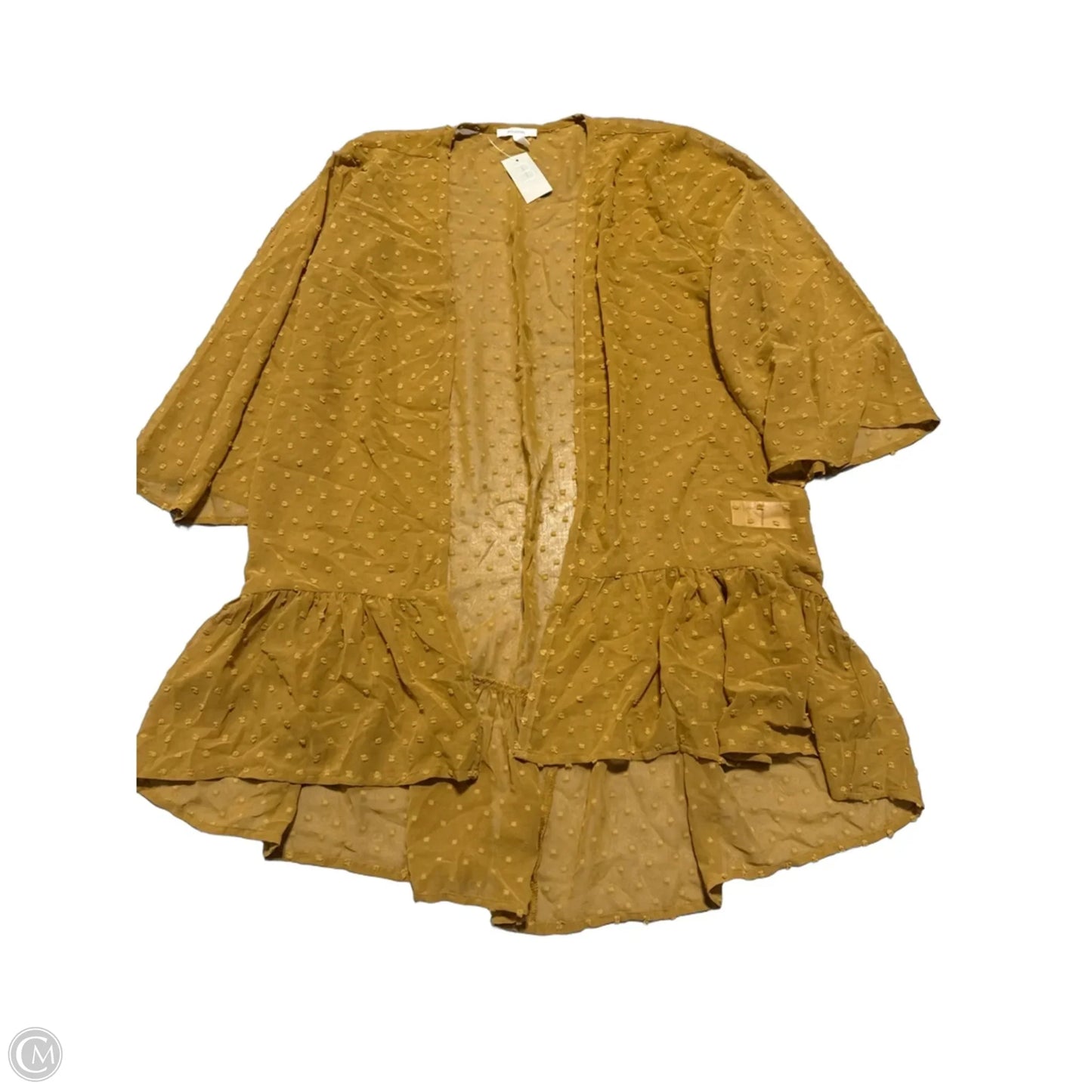 Shawl By Maurices In Yellow, Size: Xs