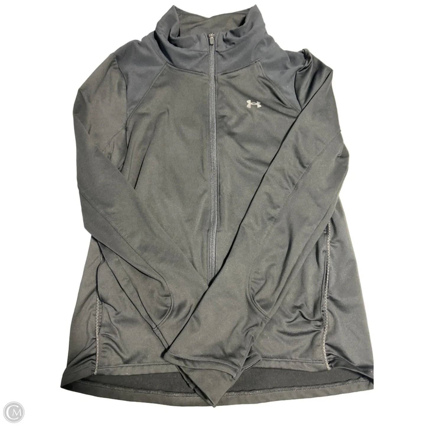 Athletic Jacket By Under Armour In Black, Size: Xs