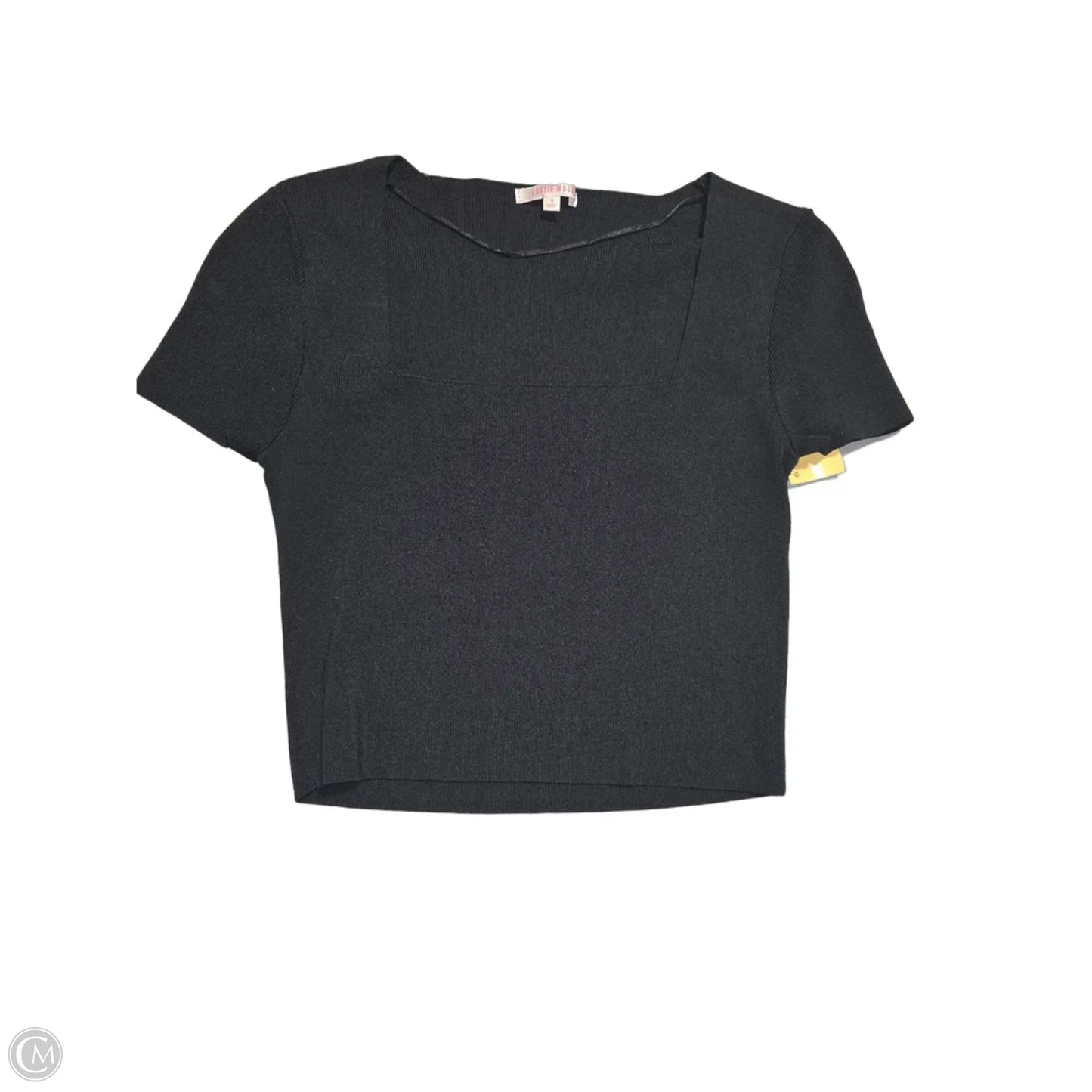 Top Short Sleeve Basic By Cmc In Black, Size: S