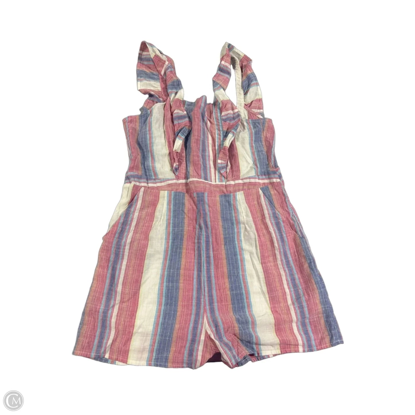 Romper By Entro In Striped Pattern, Size: L