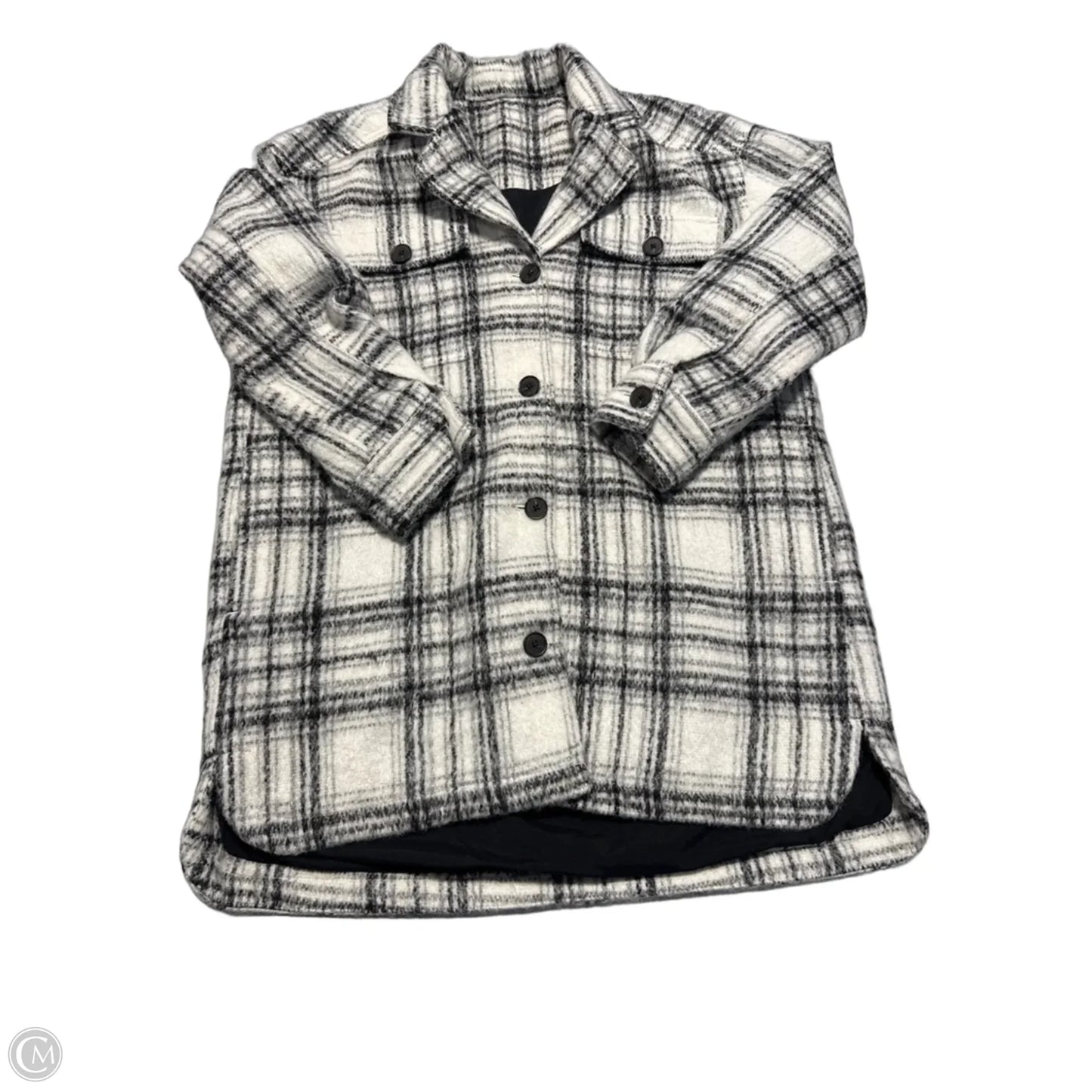 Jacket Other By Old Navy In Plaid Pattern, Size: M