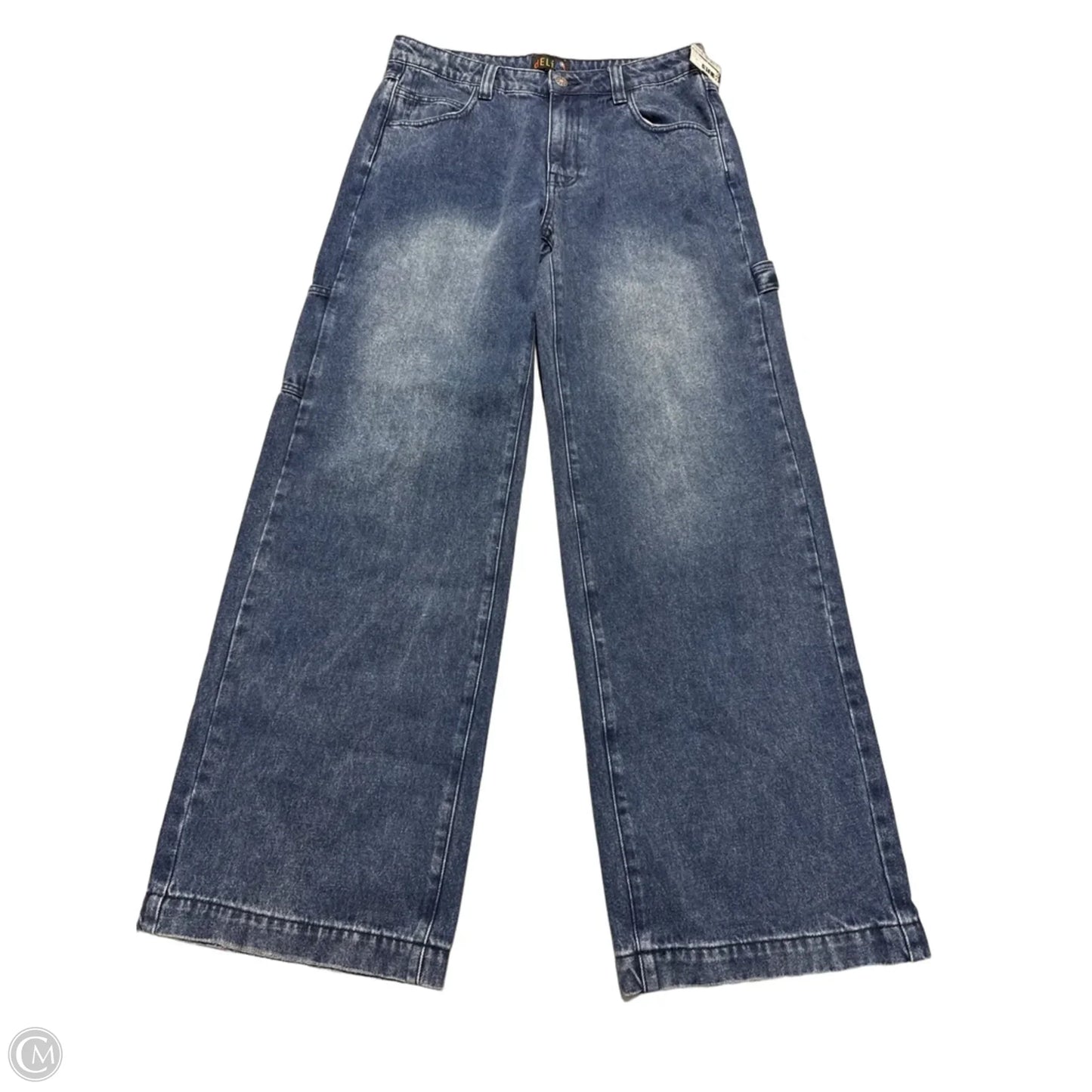 Jeans Wide Leg By Delias In Blue Denim, Size: 10