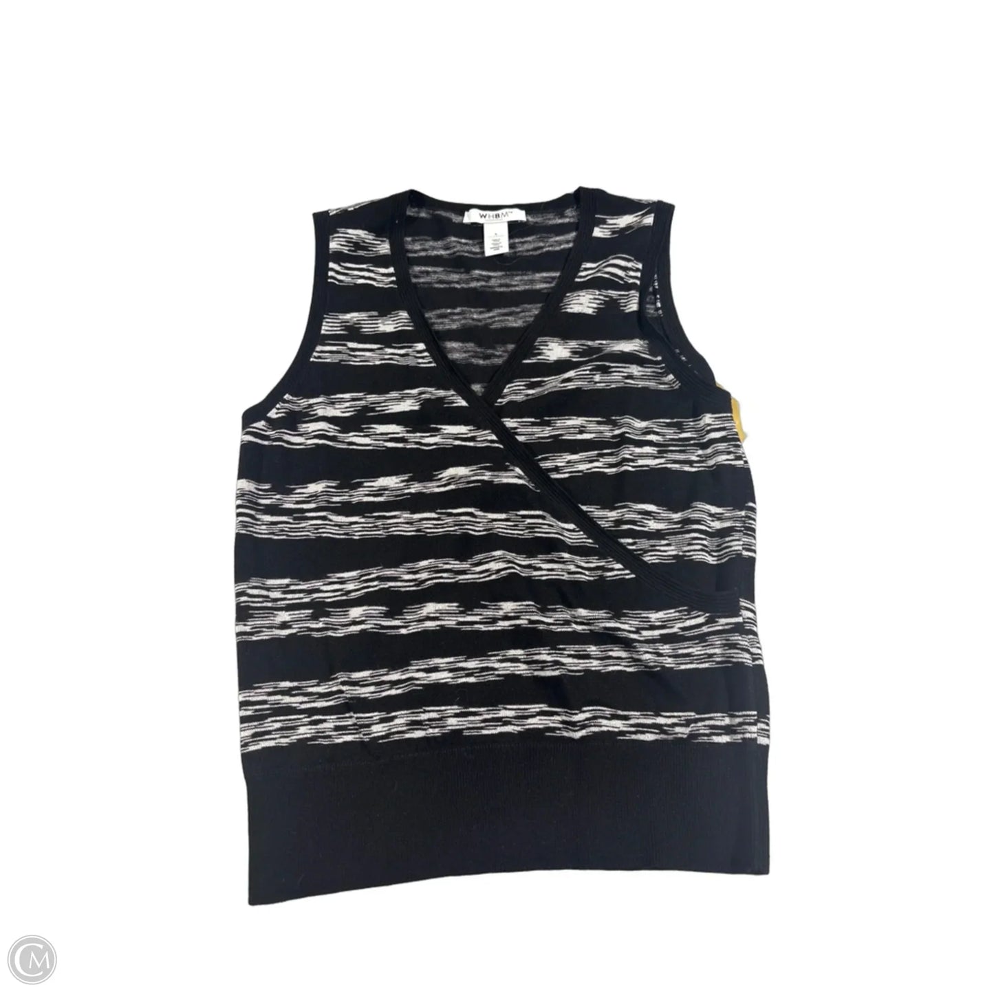 Tank Top By White House Black Market In Black & Grey, Size: S
