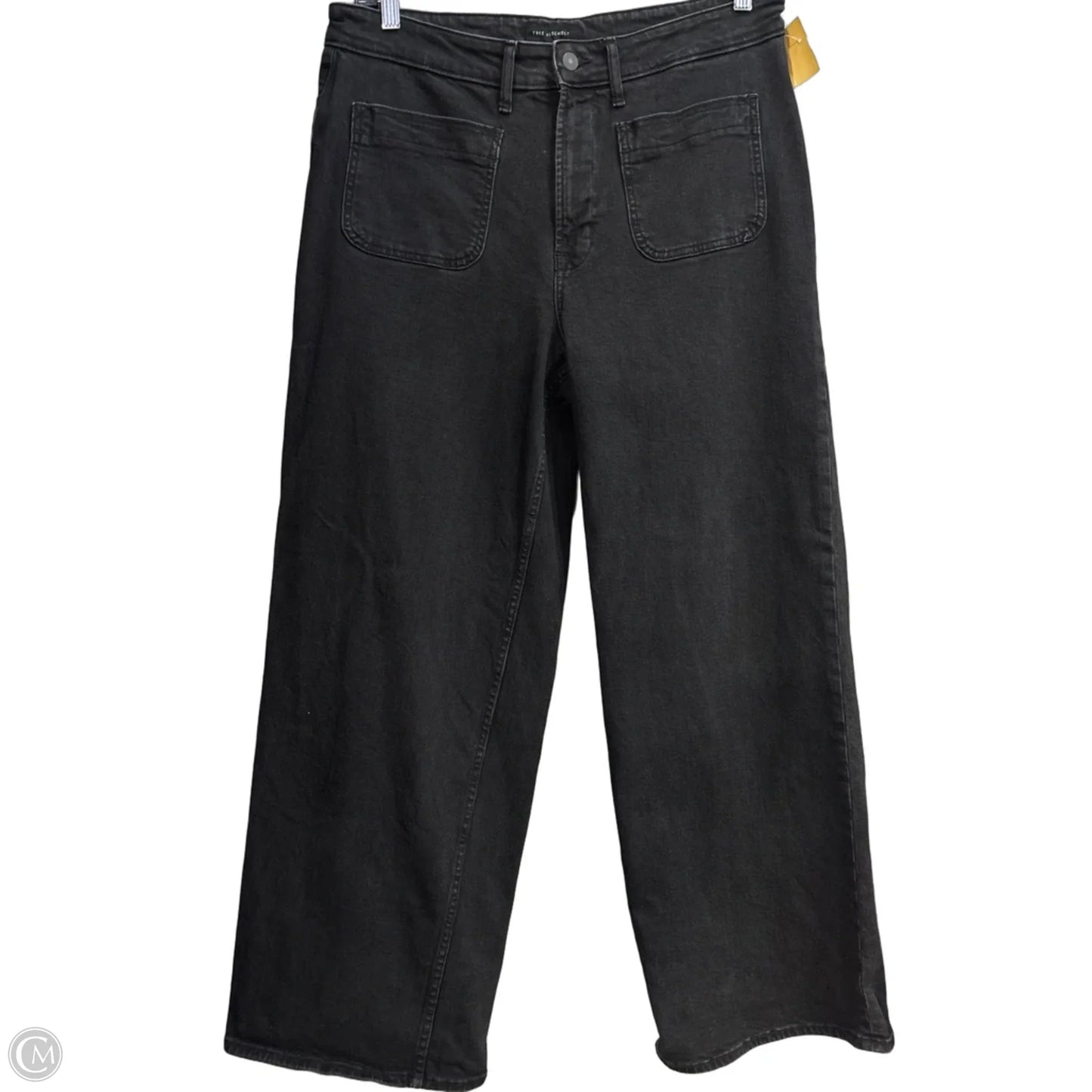 Jeans Wide Leg By Free Assembly In Black, Size: 16