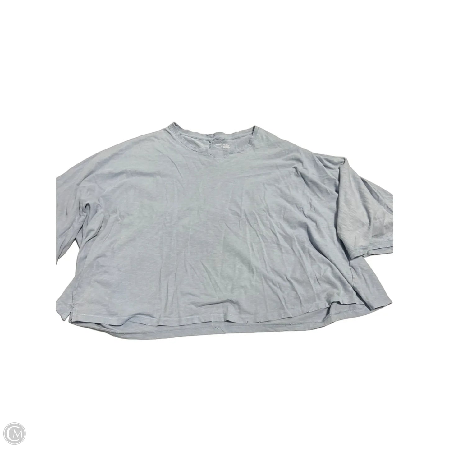 Top Short Sleeve By Aerie In Blue, Size: Xxl