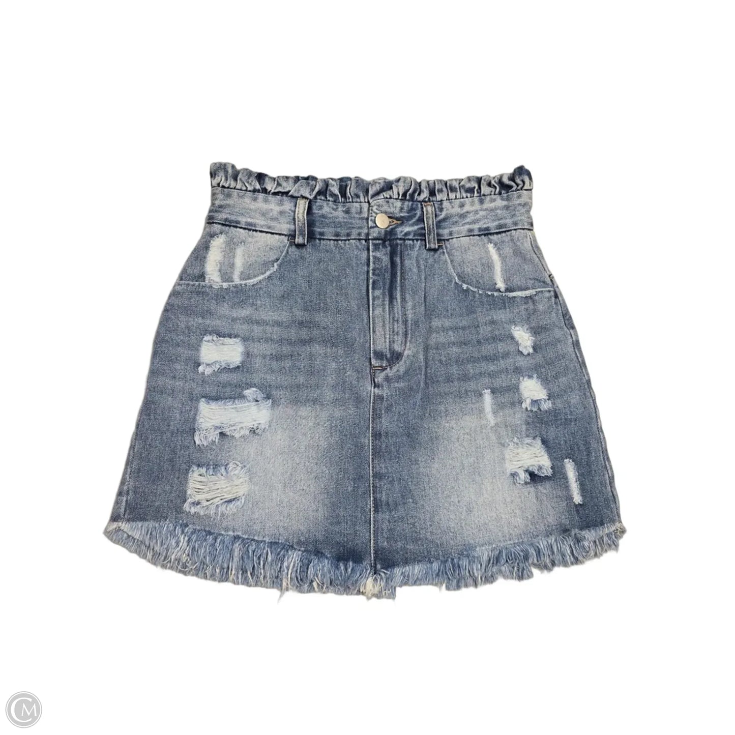 Skirt Mini & Short By Hayden La In Blue Denim, Size: 4
