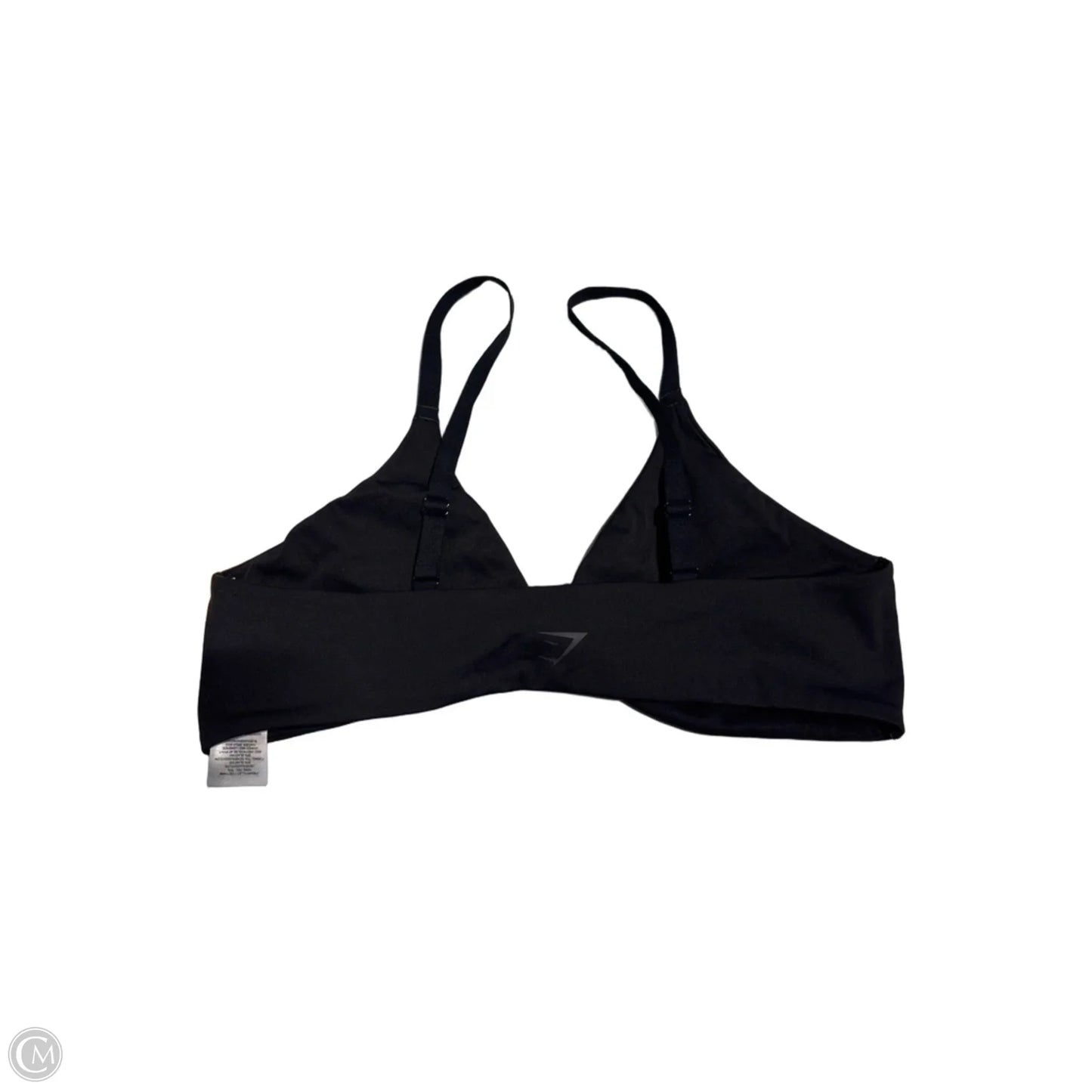 Athletic Bra By Gym Shark In Black, Size: L