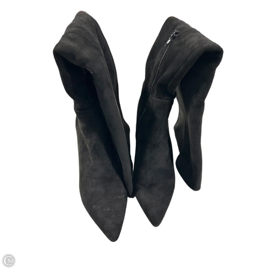 Boots Mid-calf Heels By Charles By Charles David In Black, Size: 8.5