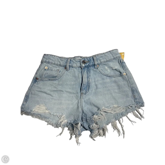 Shorts By Garage In Blue Denim, Size: 0