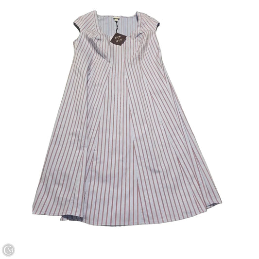 Dress Casual Maxi By Ava & Viv In Blue, Size: 1x