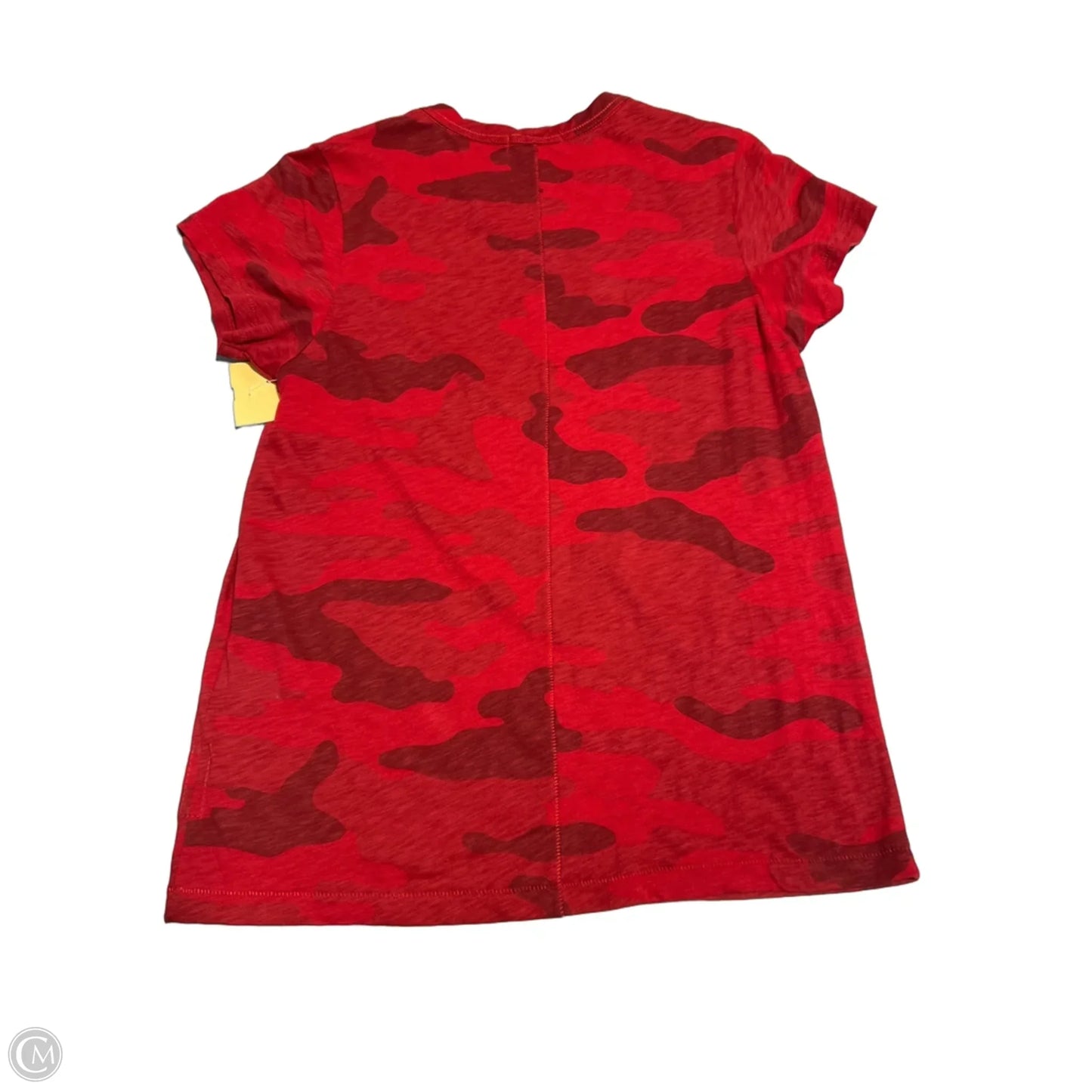Top Short Sleeve By Rag And Bone In Red, Size: M