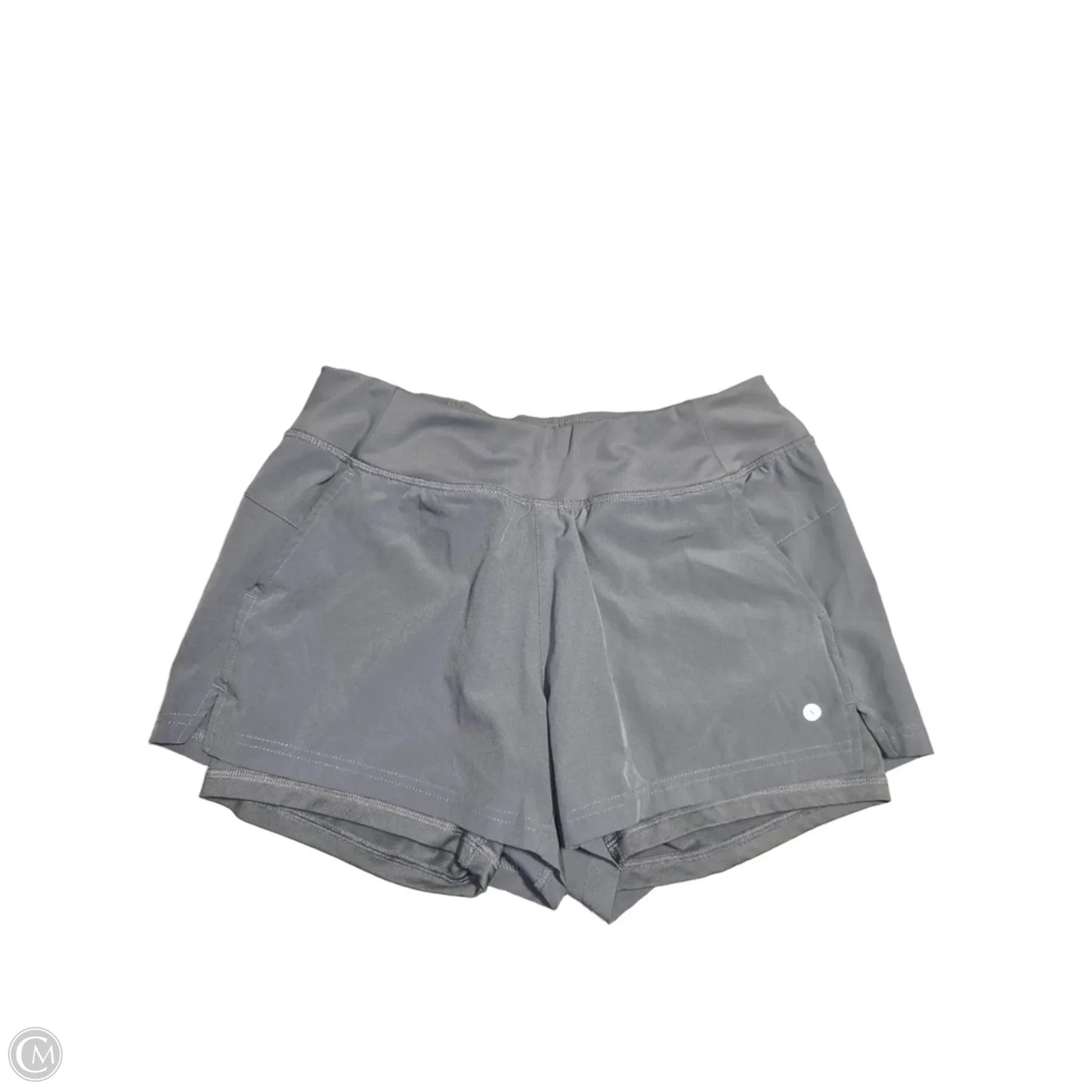 Athletic Shorts By Layer 8 In Grey, Size: S