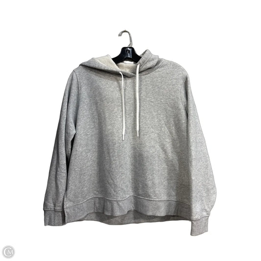Sweatshirt Hoodie By Tek Gear In Grey, Size: 1x
