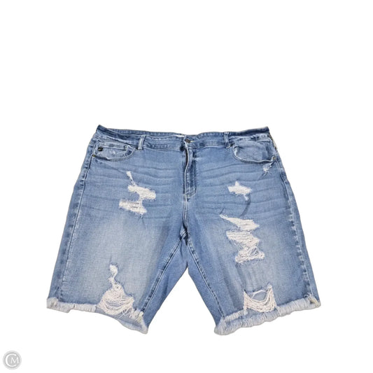 Shorts By Kancan In Blue Denim, Size: 24