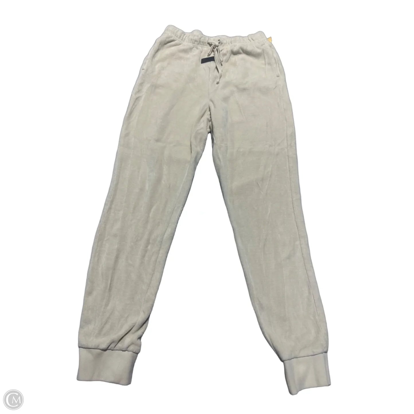 Pants Lounge By Essentials In Cream, Size: M
