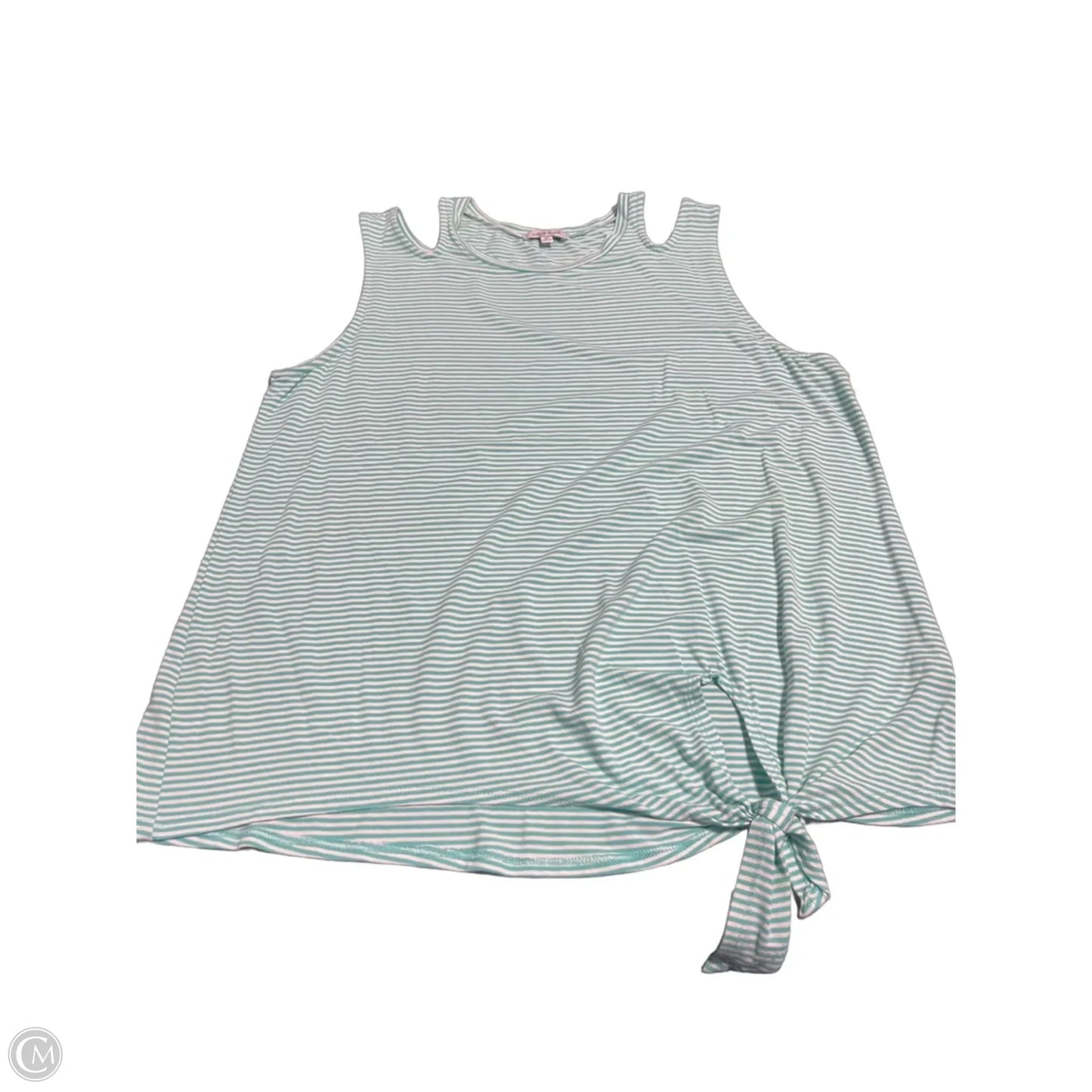 Tank Top By White Birch In Green, Size: Xl