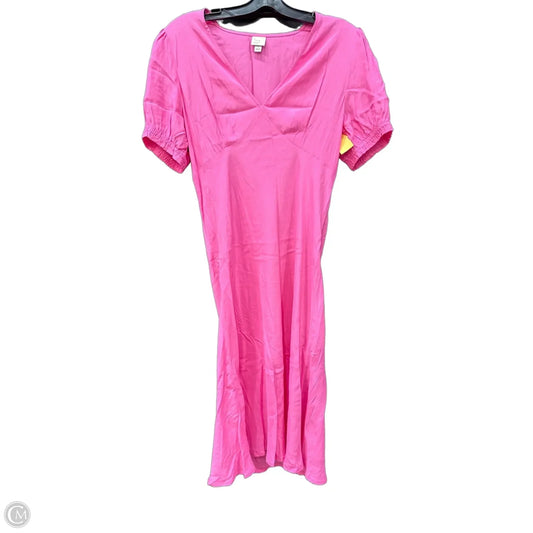 Dress Casual Maxi By A New Day In Pink, Size: L