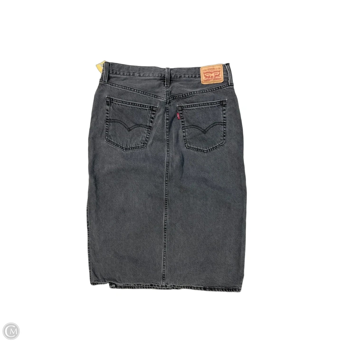 Skirt Midi By Levis In Black, Size: 10