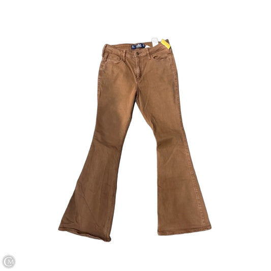 Jeans Flared By Hollister In Brown, Size: 6