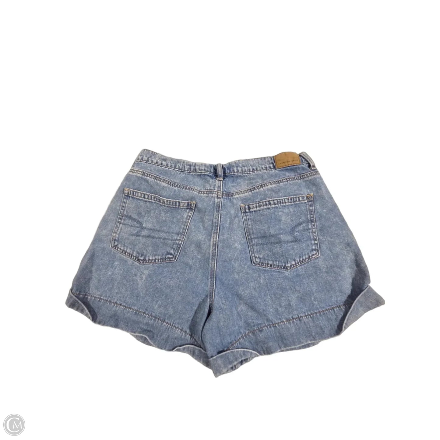 Shorts By American Eagle In Blue Denim, Size: 12