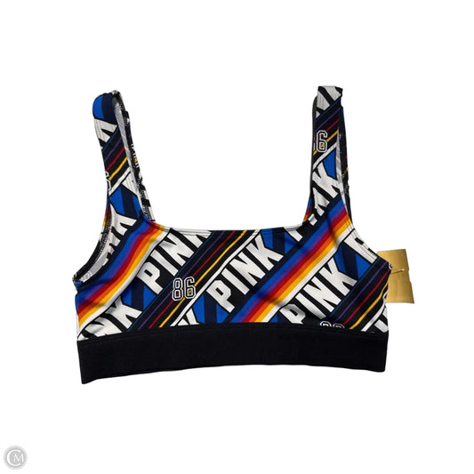 Athletic Bra By Pink In Multi-colored, Size: S