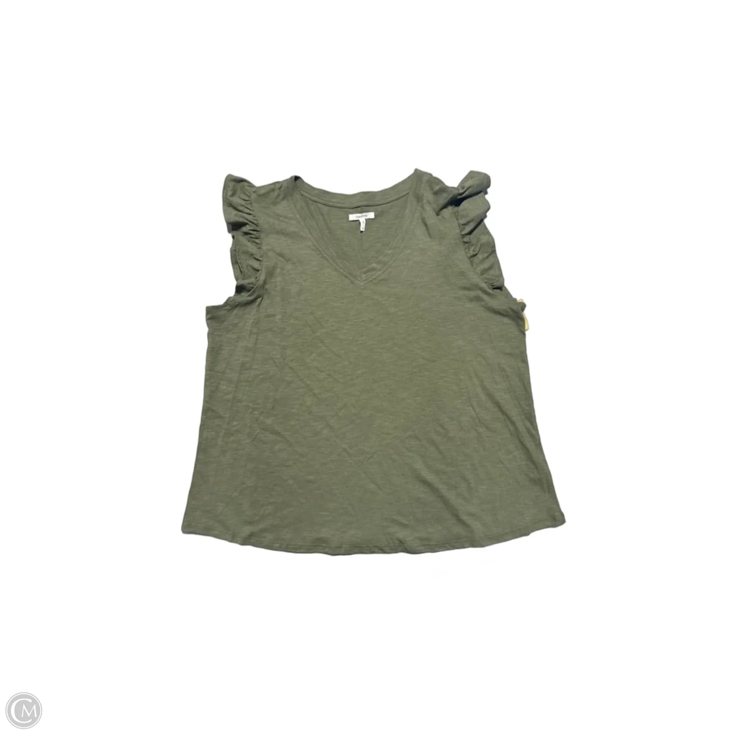 Top Short Sleeve Basic By Maurices In Green, Size: 1x