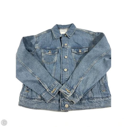 Jacket Denim By Old Navy In Blue Denim, Size: S