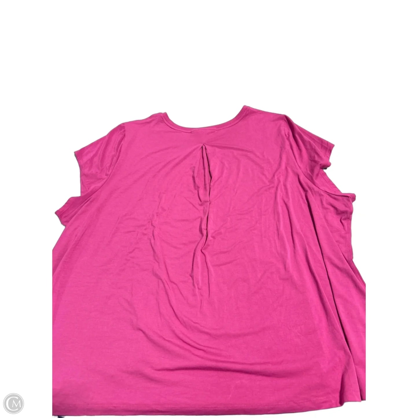 Top Short Sleeve Basic By Athleta In Pink, Size: 2x