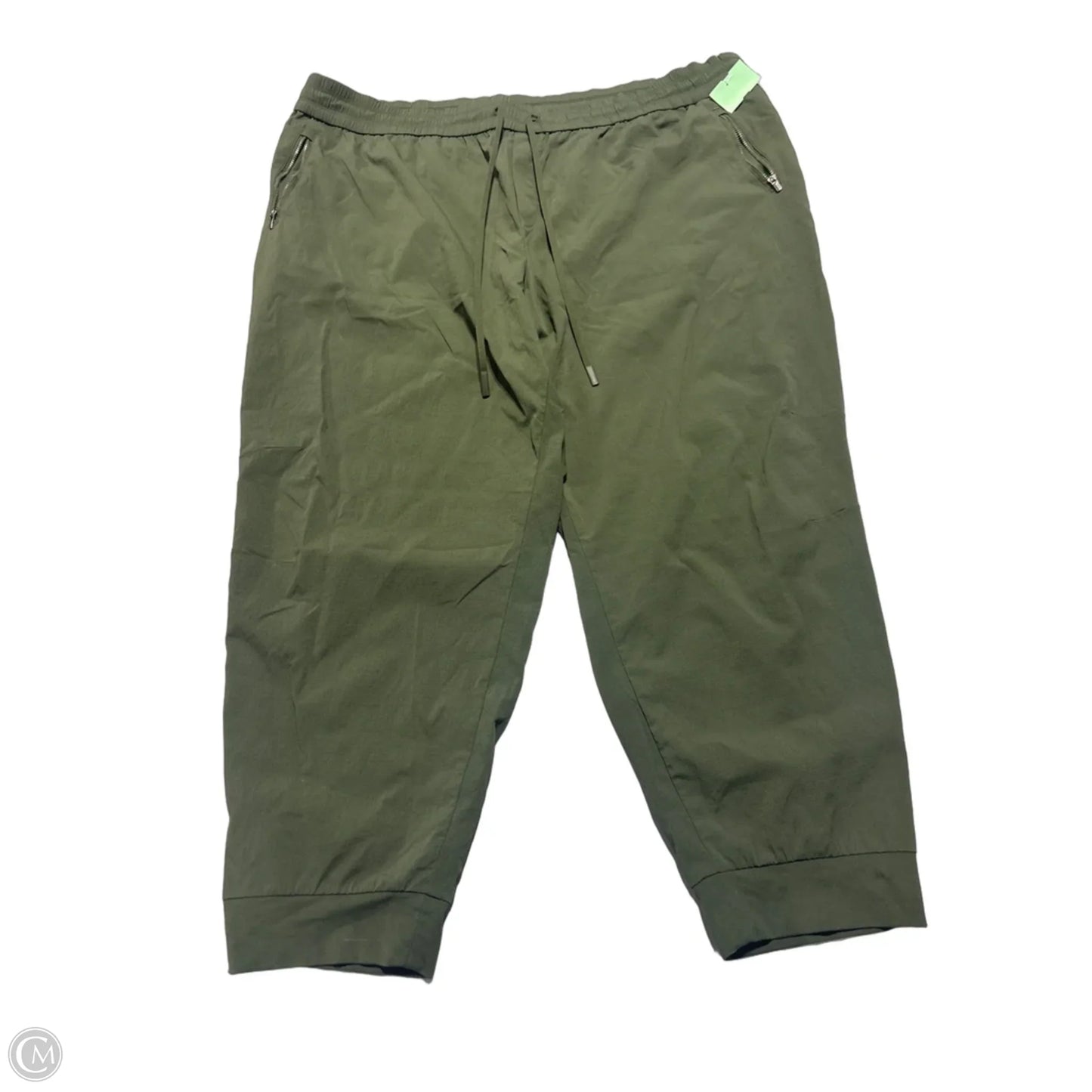 Athletic Pants By Athleta In Green, Size: 2x