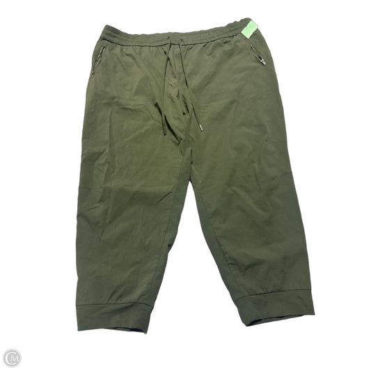 Athletic Pants By Athleta In Green, Size: 2x