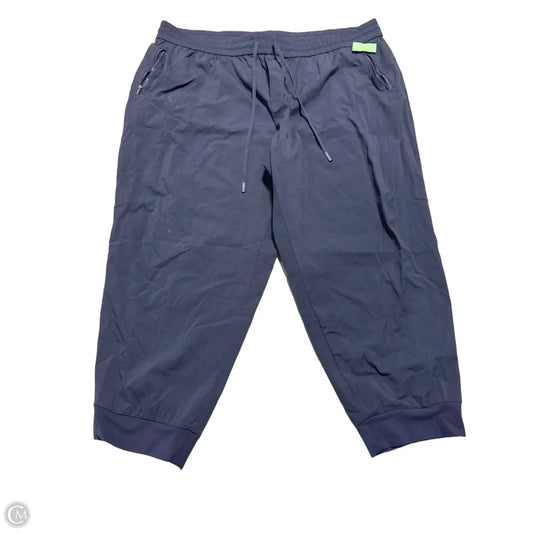 Athletic Pants By Athleta In Navy, Size: 2x