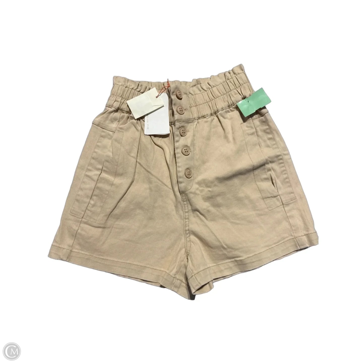 Shorts By Skies Are Blue In Tan, Size: Xs