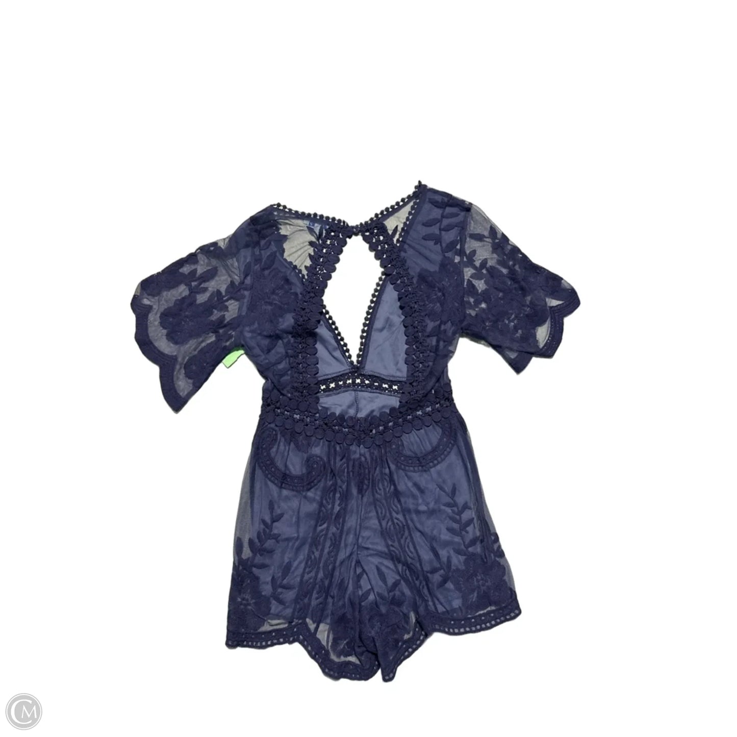 Romper By She + Sky In Blue, Size: S