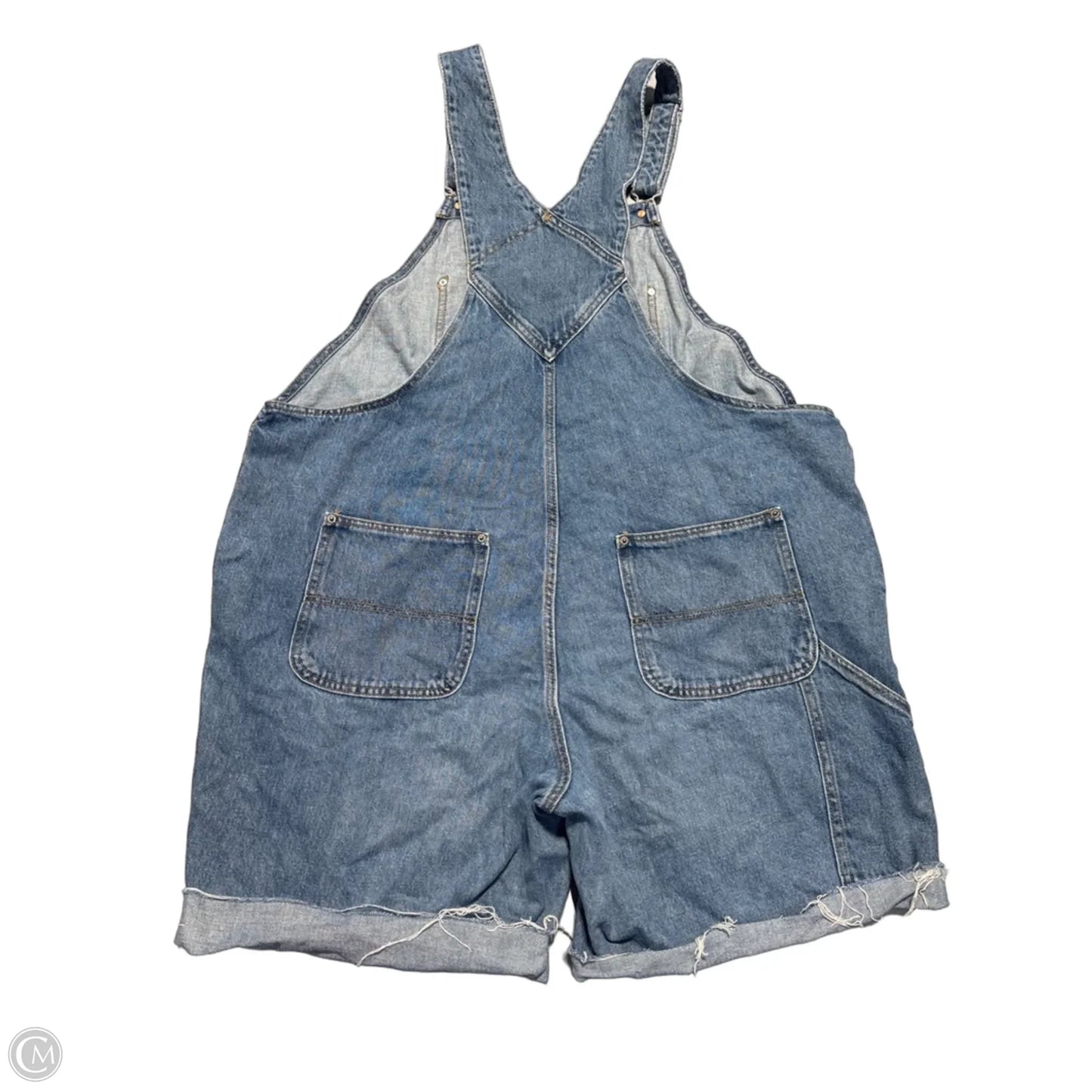 Shortalls By Old Navy In Blue Denim, Size: 3x
