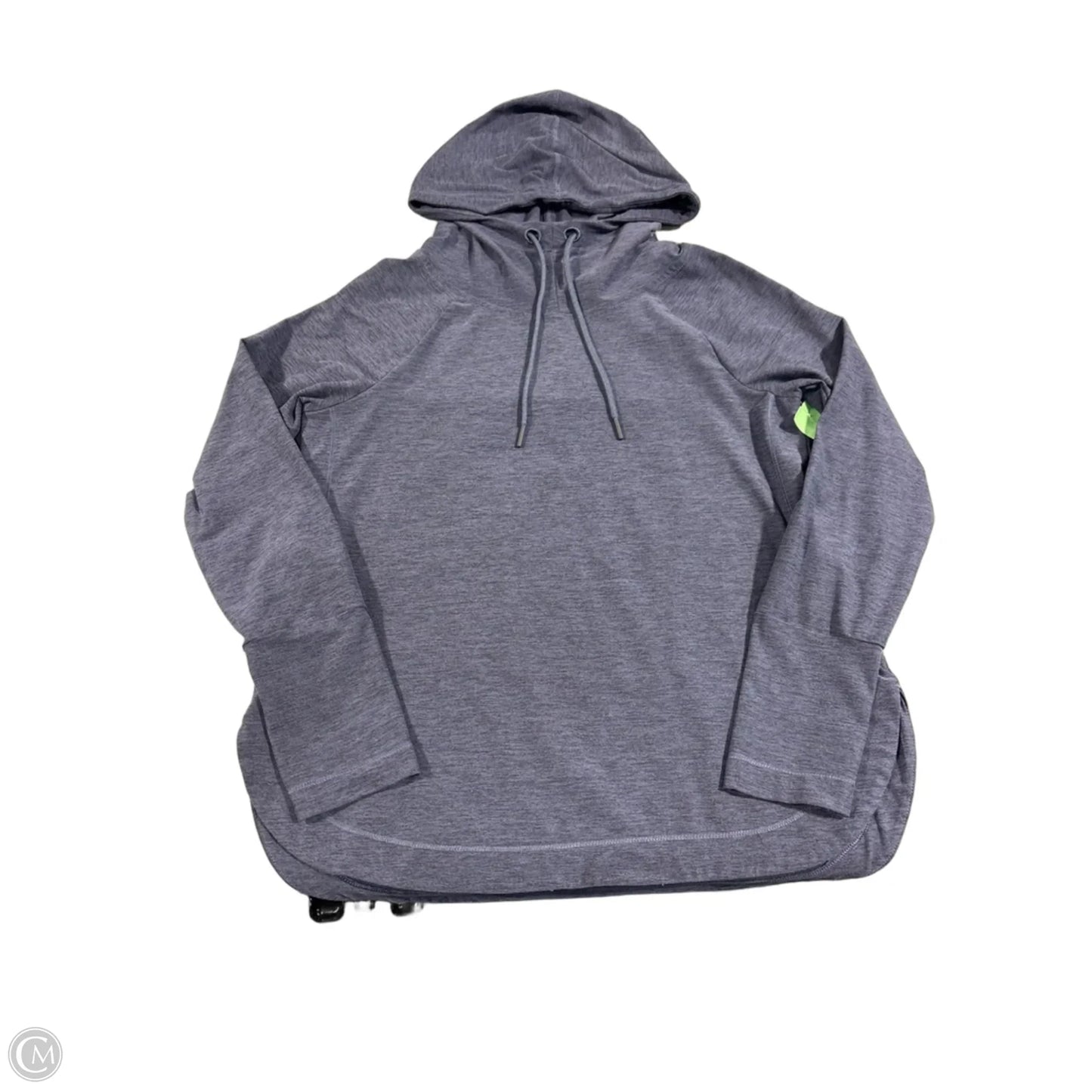 Athletic Top Long Sleeve Hoodie By Apana In Blue, Size: Xs