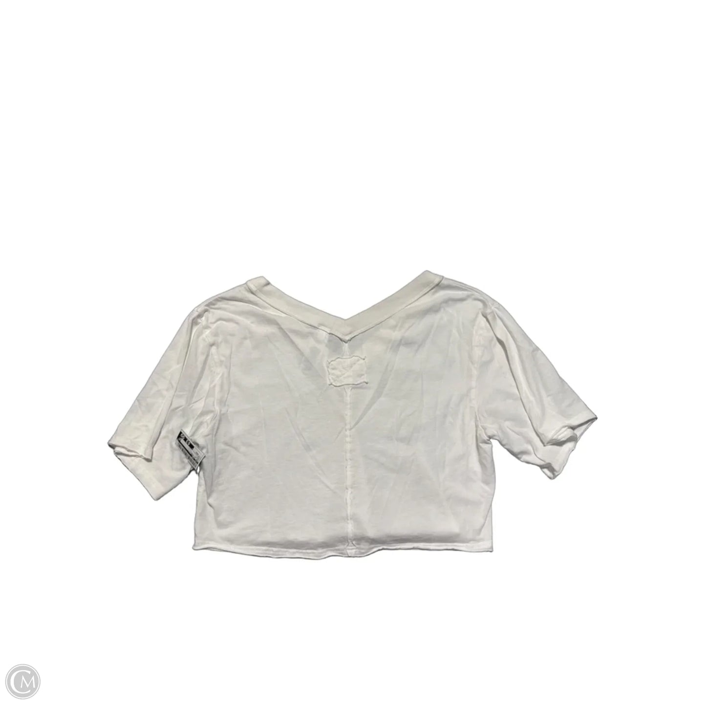 Top Short Sleeve Basic By Joy Lab In White, Size: Xxs