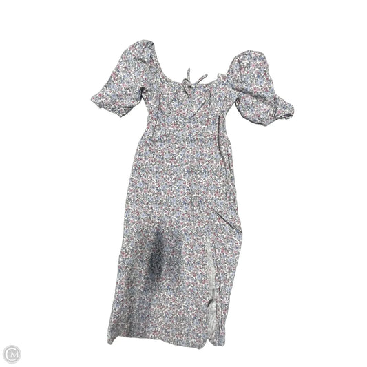 Dress Casual Maxi By Divided In Floral Print, Size: M