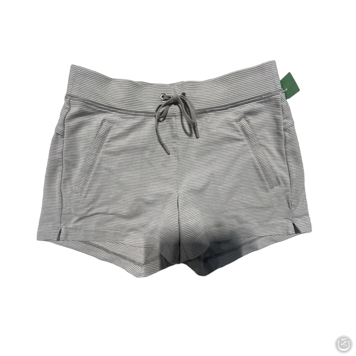 Athletic Shorts By Athleta In Grey & White, Size: S